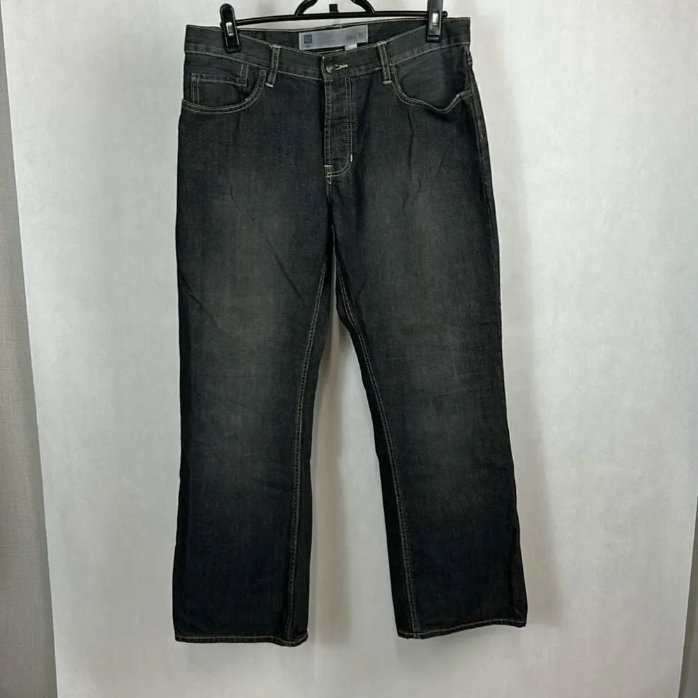 Gap Boot Fit Denim Jeans Mens Sz 34x30 Bootcut Relaxed Worn Rinse